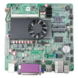 Industrial Automation C1037BM-D12 Intel Celeron 1037 1.8Ghz Mini-ITX Motherboard C1037BM DC12V or ATX Power Supply