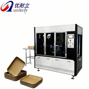 2025 Nuevo tipo <span class=keywords><strong>de</strong></span> papel Kraft para almuerzo y caja <span class=keywords><strong>de</strong></span> comida Máquina para hacer platos <span class=keywords><strong>de</strong></span> papel <span class=keywords><strong>con</strong></span> rizado - Product Image 1