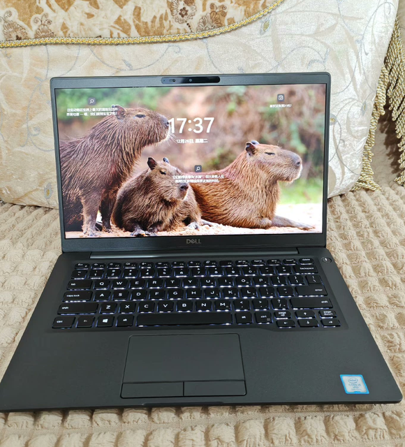 Portable Pc for Dell Latitude 7400 Core I5 I7 8th Gen 8gb Ram 256gb Ssd 14inch Ips Screen Business Notebooks Office Laptop