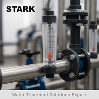 STARK Type de panneau Ro débitmètre d'eau mécanique débitmètre de contrôle de liquide d'oxygène médical