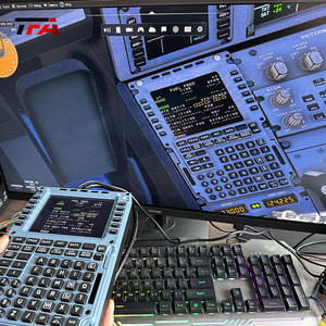Panneau de commande d'aviation civile <span class=keywords><strong>A320</strong></span> Toliss Fenix pour <span class=keywords><strong>simulateur</strong></span> de vol <span class=keywords><strong>A320</strong></span>, vente chaude |   Compatible avec X-Plane MSFS - Product Image 5