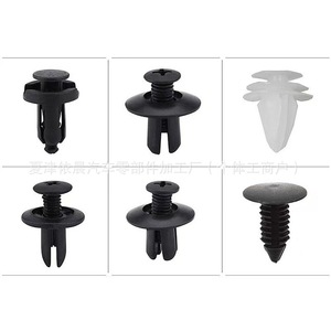 He26 100Pcs Universal <b>Car</b> Clips Set <b>Push</b> Type Retainer For Body Panel Repair Auto Fastener Plastic PP Material - Product Image 4