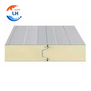 Building Material Metal Siding Panels PU/PUR/PUF foam outdoor wall roof panels waterproof