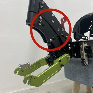 Pièces de carrosserie de trottinette électrique Geofought M7 de type C de 11 pouces, cadre de trottinette électrique de 150 mm avec guidon réglable en hauteur - Product Image 4