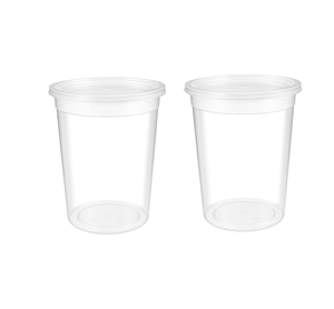 Recipientes Desechables Transparentes de PP para Alimentos con Tapas Seguras, Vasos Deli a Prueba de Fugas para Comida para Llevar, Almacenamiento, Catering y Preparación de Comidas - Product Image 5