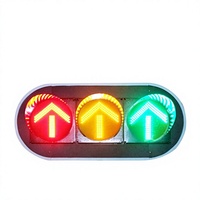 Feu de signalisation directionnel à LED pour véhicules, modèle 200/300/400, alimenté par le réseau électrique, pour avertissement de circulation.
