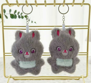 Anoeo Zootopia Peluches Animaux Fantaisistes Lapin Renard 4 pouces, Poupées pour Enfants, <span class=keywords><strong>Personnages</strong></span> de Dessins Animés Mignons et Populaires, Jouets en Peluche à Pince - Product Image 1