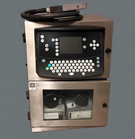 Imprimante jet d'encre CIJ semi-automatique reconditionnée avec tête d'impression DX5 pour l'impression d'étiquettes flexibles, encre à solvant, garantie 1 an