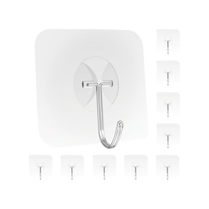 Wholesale Wholesale Transparent Acrylic <b>Hook</b> Stainless Steel Adhesive - Product Image 1