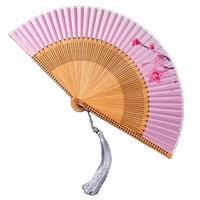 Artisanat en bambou exquis, personnalisation sur mesure, éventails pliants en bambou de haute qualité pour la danse