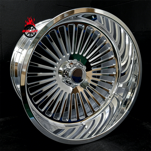 ล้อฟอร์จขอบลึกแบบลอยตัว รุ่น 6061-T6 ขนาด 24x12 24x14 26x14 26x16 นิ้ว 8x170 สำหรับรถ F250 F350 F450 - Product Image 2