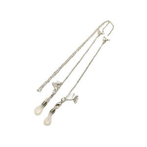 Elegante diseño de mariposa cadenas de anteojos de Metal para mujer collar cordón retenedor para <span class=keywords><strong>gafas</strong></span> de lectura - Product Image 2