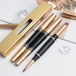 Nouveau produit de maquillage à Double extrémité, <span class=keywords><strong>crayon</strong></span> à lèvres <span class=keywords><strong>et</strong></span> <span class=keywords><strong>crayon</strong></span> à lèvres - Product Image 2