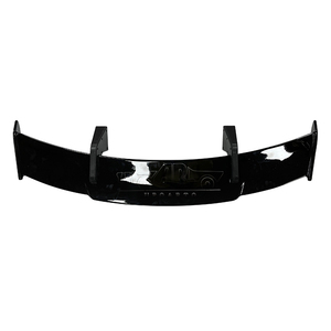 Pièces de décoration de <span class=keywords><strong>voiture</strong></span> d'usine HS plastique ABS aspect fibre de carbone 13e génération aileron d'aile de coffre arrière universel pour voitures berline - Product Image 2