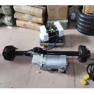 รถยนต์ไฟฟ้าความเร็วต่ำแบบสามล้อและสี่ล้อ รับน้ำหนัก<span class=keywords><strong>เพลา</strong></span> 3-5 ตัน มอเตอร์ AC 10 กิโลวัตต์ กำลังสูง แรงบิดมาก - Product Image 2