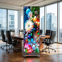 Écran d'affichage numérique LED avec affichage couleur, luminosité de 1000 cd, résolution 1080p pour la publicité intérieure et les événements