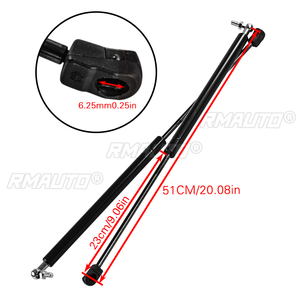 2 pièces vérins à gaz de support de capot avant pour Nissan QASHQAI J11 X-TRAIL T32 2014-2018 - Product Image 3