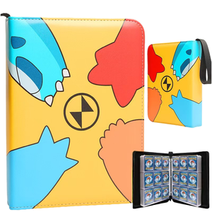 สมุดใส่การ์ดสะสม QY Fashion แบบซิป 9 ช่อง สำหรับการ์ดเกม - Product Image 1