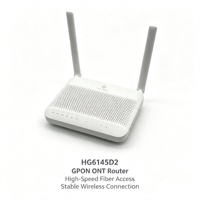 Routeur de haute qualité HG6145D2 GPON ONU ONT, modem fibre optique double bande sans fil WiFi, terminal de réseau optique FTTH EPON XPON