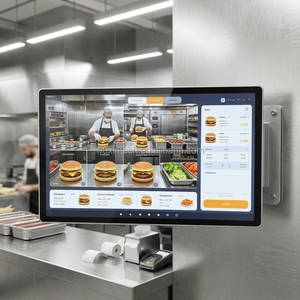 WUXIN OCOM KDS-181, Hardware de Visualización para Restaurantes, Kiosco con Pantalla Táctil para Chefs, Tablet KDS de 18.5/21.5/27/32/43/55 Pulgadas, Pantalla para Cocina - Product Image 1