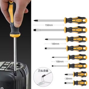43 PCS High Quality Plastic Handle CRV Magnetic <b>Screwdriver</b> <b>Set</b> Industrial Grade Hardware Household Tool YFT-001-0110 Household - Product Image 3