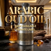 Recharge d'huile parfumée concentrée à 100 % sans alcool pour diffuseur industriel Oud Arabe, longue durée, compatible CVC, marque privée