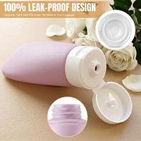 Ensemble de 20 flacons de voyage avec accessoires, contenants de voyage rechargeables pour shampoing, après-shampoing, lotion, liquides