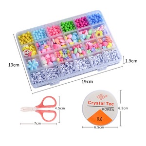 Kit de Fabricación de Joyas con Cuentas XR Wholesale, Cuentas para Pulseras, Cuentas de Vidrio Tipo Pony y Cuentas con Letras del Alfabeto para Manualidades y Regalos - Product Image 5
