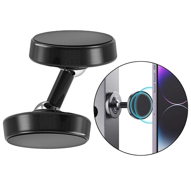 High Quality Dual-side Magnetic Phone Holder Gym Treadmill Desk 360 Rotating Strong Magnets Waterproof Easy Use OEM Logo