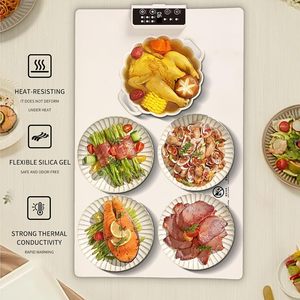 2024 New Inthetrend Foldable Silicone <b>Electric</b> <b>Heating</b> Warming Tray with Adjustable Temperature Eco-Friendly Custom Logo Option - Product Image 2