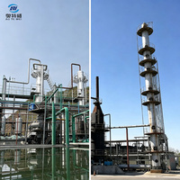 Machine de recyclage d'huiles moteur usagées à la pointe de la technologie pour la conversion de matières premières brutes, de déchets plastiques et de carburants liquides en diesel ou en essence