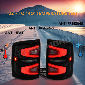 <span class=keywords><strong>Precio</strong></span> barato al por mayor Pickup rojo ahumado LED luz trasera lámpara trasera para <span class=keywords><strong>GMC</strong></span> <span class=keywords><strong>Sierra</strong></span> 1500 2014 2015 2016 2017 <span class=keywords><strong>2018</strong></span> - Product Image 3