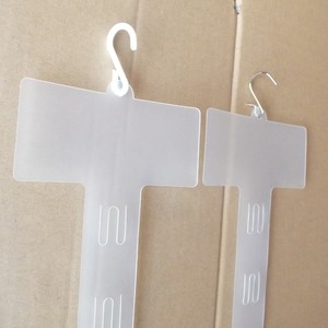 Pp Injection Hanging Display <b>Clip</b> Strip 8 <b>Hooks</b> 51cm - Product Image 1