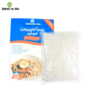 Ketoslim Mo Shirataki fideos instantáneos bolsa a granel bajo en sodio sin gluten 270g Halal EAU Arabia Saudita Egipto Oriente Medio Ramen <span class=keywords><strong>Fettucine</strong></span> - Product Image 1