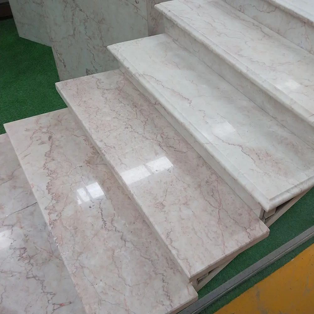 Customized Natural Stone Stairs Marble Tiles for Stairs Tiles Marble