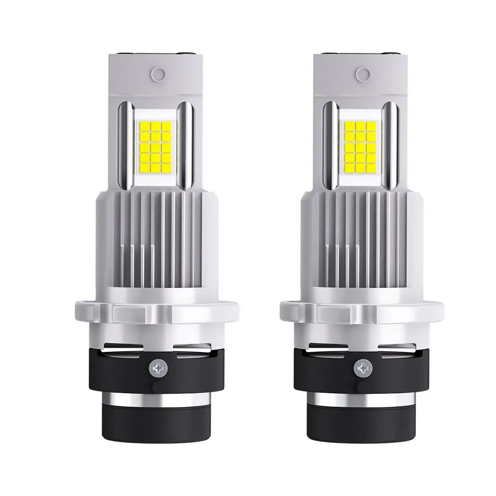 Faróis de LED de substituição sem perdas de plugue direto série D de alto brilho D2D4 OEM luzes de carro de xenônio para carros