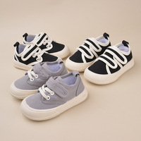 Chaussures de trail LSJX, chaussures en toile tendance, chaussures de campus pour garçons, chaussures décontractées pour enfants, baskets plates décontractées
