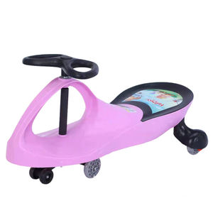 音楽と光るホイール付き新型ベビースイングカー、2～4歳のお子様向けの良いプラスチック製ライトトイ - Product Image 3