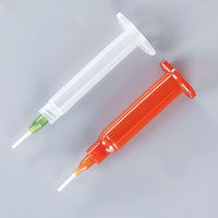 Liscoe 18G 0,25 pouce Embout de distribution de colle fileté Luer Lock en plastique PP souple de précision, personnalisable pour usage industriel