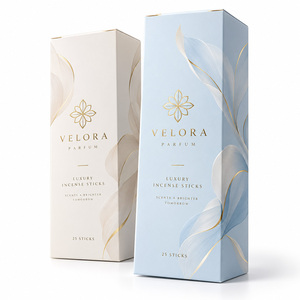 Caja de Cartón Plegable para Cosméticos con Acabado Mate de Alta Gama, Recubrimiento UV y Laminación Mate - Product Image 1