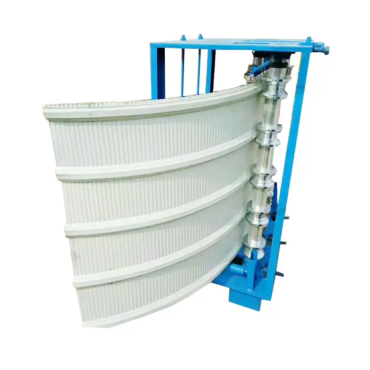 Roof Panel Maker Making Machine Color Steel Plate Arch Curving Metal Tile Forming Machine Leveling Machine 4-6 Meters M/min