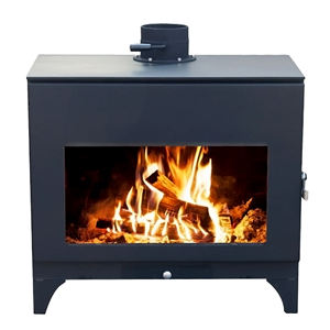 Petit poêle à bois moderne en acier pour la maison, intérieur sans fumée, facile à <span class=keywords><strong>nettoyer</strong></span>, circulation d'oxygène - Product Image 2