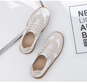 <span class=keywords><strong>Scarpe</strong></span> da <span class=keywords><strong>Donna</strong></span> Primavera/Estate 2024, Nuove <span class=keywords><strong>Scarpe</strong></span> <span class=keywords><strong>Bianche</strong></span> Retrò in Pelle Bovina con Blocchi di Colore e Lacci, <span class=keywords><strong>Scarpe</strong></span> Casual da <span class=keywords><strong>Donna</strong></span> - Product Image 5