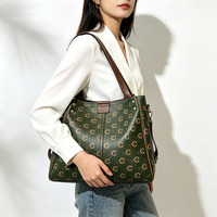 Sac à main à fermeture éclair de grande capacité pour femme, personnalisable avec logo, motif géométrique, en cuir PU, tendance estivale, sac à bandoulière 50-65 cm