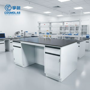 Meubles <span class=keywords><strong>de</strong></span> <span class=keywords><strong>laboratoire</strong></span> commerciaux COSMOLab certifiés CE pour techniciens en chimie des hôpitaux, écoles et laboratoires, instrument <span class=keywords><strong>de</strong></span> <span class=keywords><strong>laboratoire</strong></span> en acier à fixation au sol - Product Image 1