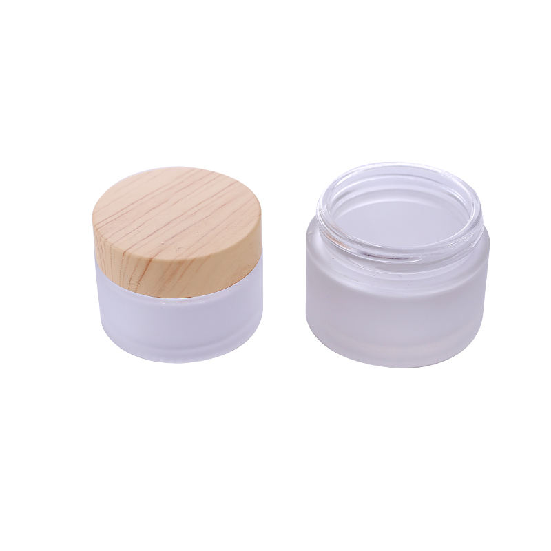 Plastic Wood Grain Lid