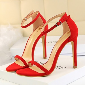 Women's Wedding <b>Closed</b> <b>Toe</b> High <b>Heel</b> Pump Shoes Summer Outdoor Rubber Outsole Anti-Slippery - Product Image 2