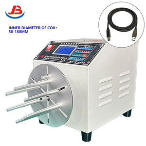 เครื่องพันสายเคเบิลข้อมูล USB กึ่งอัตโนมัติ สำหรับรูปทรง O และแบบพัน 8 เส้น พร้อมดีไซน์ปรับขนาดเส้นผ่านศูนย์กลางขดลวดได้ รุ่น JB-120 - Product Image 2