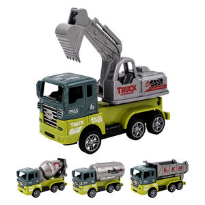 Mini <span class=keywords><strong>camion</strong></span> <span class=keywords><strong>jouet</strong></span> pour tout-petits, <span class=keywords><strong>grue</strong></span> à <span class=keywords><strong>benne</strong></span> basculante, bétonnière, excavatrice, voiture à tirer en arrière, <span class=keywords><strong>jouet</strong></span> en alliage moulé sous pression, <span class=keywords><strong>camion</strong></span> de chantier pour enfants - Product Image 1