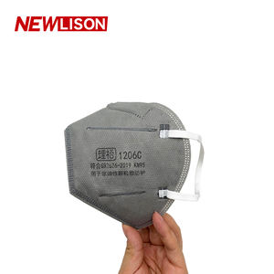 NEWLISON masker pelindung sekali pakai KN95, masker karbon aktif kualitas tinggi tahan debu - Product Image 5